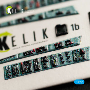 Décalcomanies 3D intérieures KELIK K72040 SU-27 pour maquette Trumpeter au 1/72 – image 4