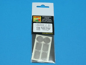 Aber 35G22 Grilles for german super heavy tank E-100 1/35 – imagen 4