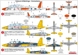 Kovozavody Prostejov KPM0243 Fouga CM-170 Magister „Over Israel“ 1/72 – immagine 2