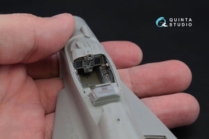 Intérieur imprimé en 3D et coloré sur papier décalcomanie Quinta Studio QD48024 MiG-29 SMT (9-19) (pour maquettes GWH) 1/48  – image 5