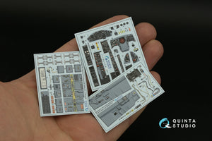 Quinta Studio QD32180 F-104S 3D-Printed coloured Interior on decal paper (Italeri) 1/32 – Bild 2