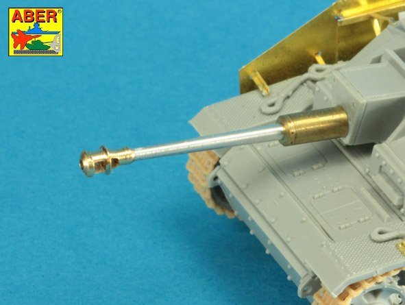 Aber 72L-65 German StuK.40 L/48 7,5 cm Bartel with middle model muzzle brake for StuG. III Ausf.G late &amp;amp; StuG. IV - early 1/72 – Bild 4