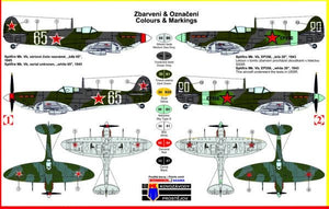 Kovozavody Prostejov KPM0068 Supermarine Spitfire Mk.Vb Red stars 1/72 – immagine 2