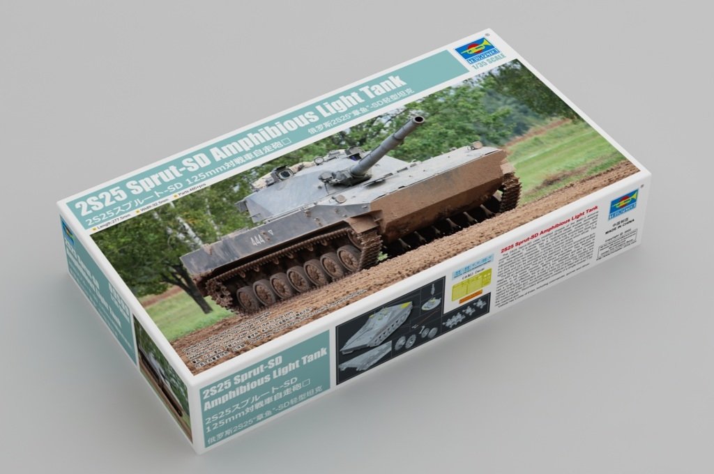 Trumpeter 09599 2S25 Sprut-SD Amphibious Light Tank 1/35 – immagine 2