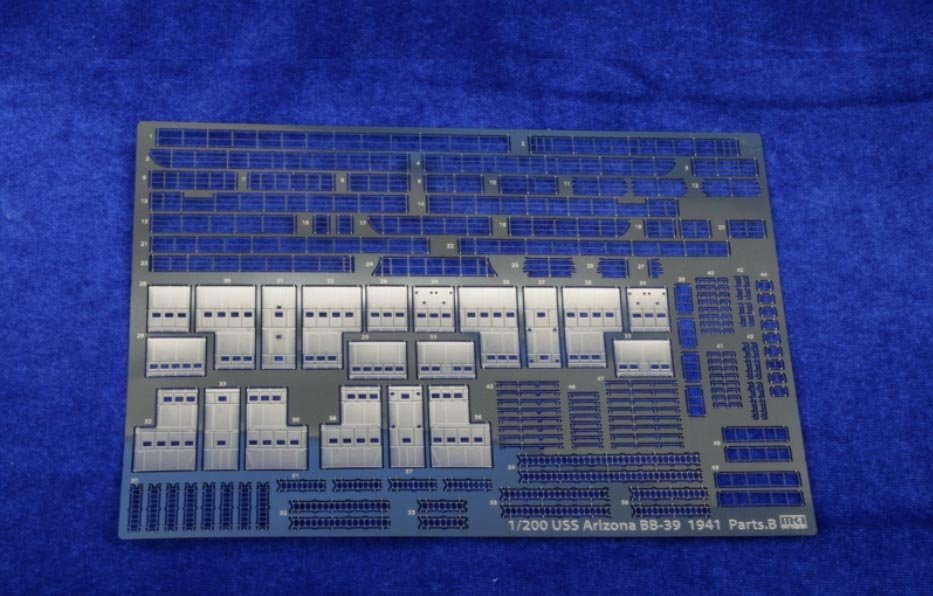 MK1 Design MD-20019 USS BB-39 Arizona DX II 1/200 – Bild 7