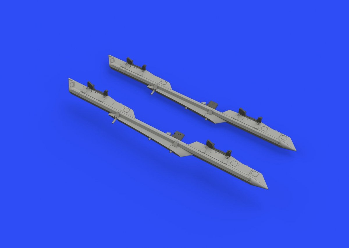 Eduard 648502 MBD-3-UT-1 multiple rack 1/48 – immagine 2