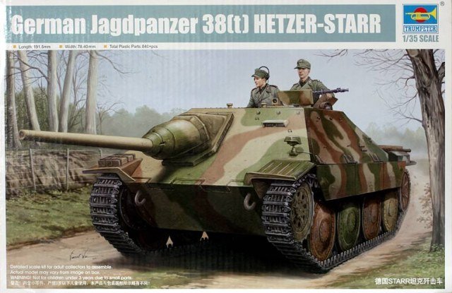 Trumpeter 05524 German Jagdpanzer 38(t) Hetzer-Starr 1/35