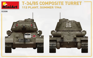MiniArt 35306 T-34/85 COMPOSITE TURRET. 112 PLANT. SUMMER 1944 1/35 – immagine 7