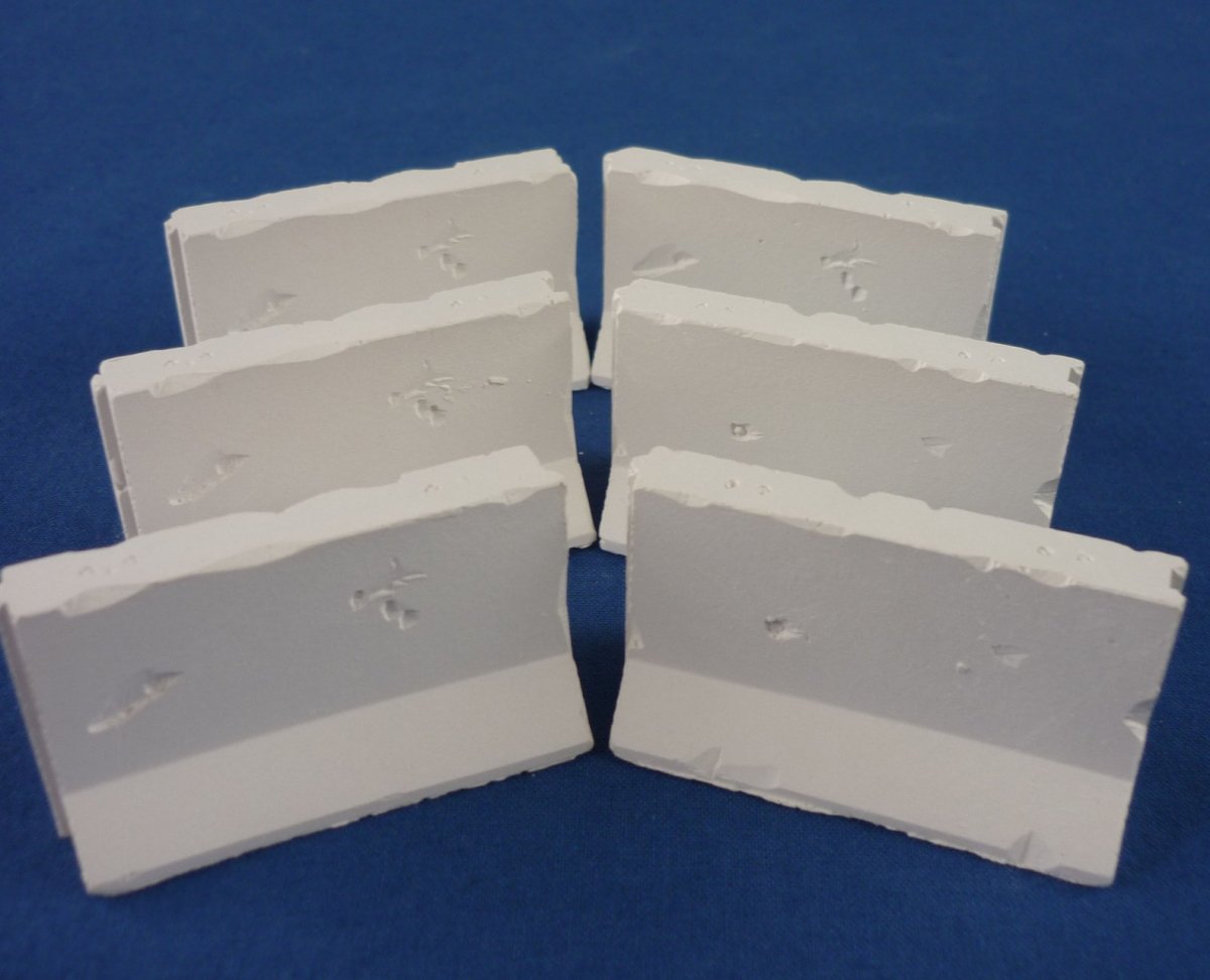 RT-Diorama 35267 Concrete barrier Set No.2 (6 pcs) 1/35 – image 2