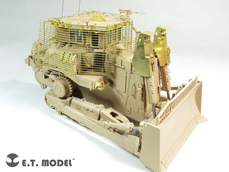 E.T. Model E35-211 Israeli D9R Armored BullDozer slat armour (For MENG SS-002) 1/35 – zdjęcie 3