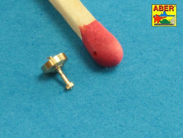 Aber 16115 Turned imitation of Hexagonal bolts 0,85 x 1,30 mm x 30 pcs. 1/16 – zdjęcie 2