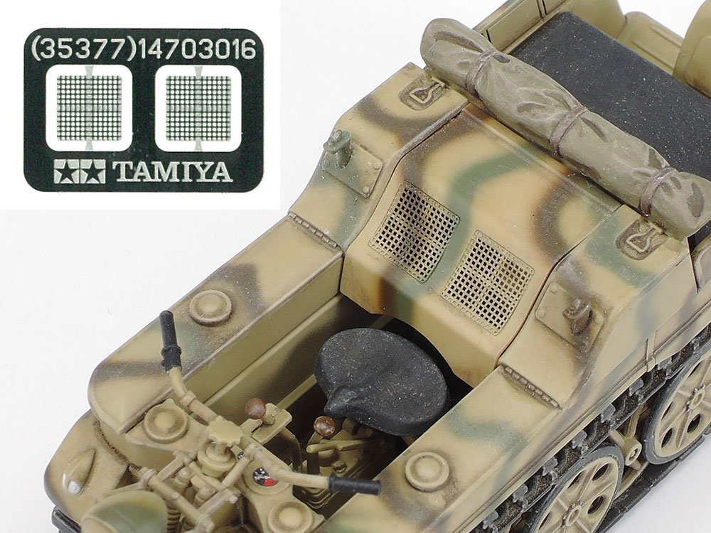 Tamiya 35377 German Sd.Kfz.2 Kettenkraftrad Mid-Production 1/35 – imagen 4