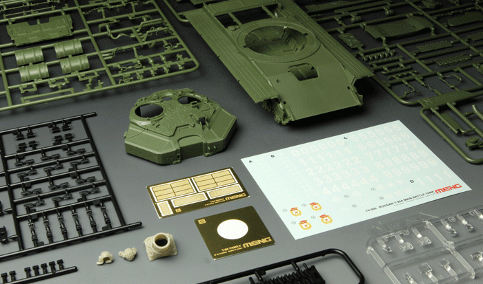 Meng Model TS-006 Russian Main Battle Tank T-90 1/35 – imagen 11