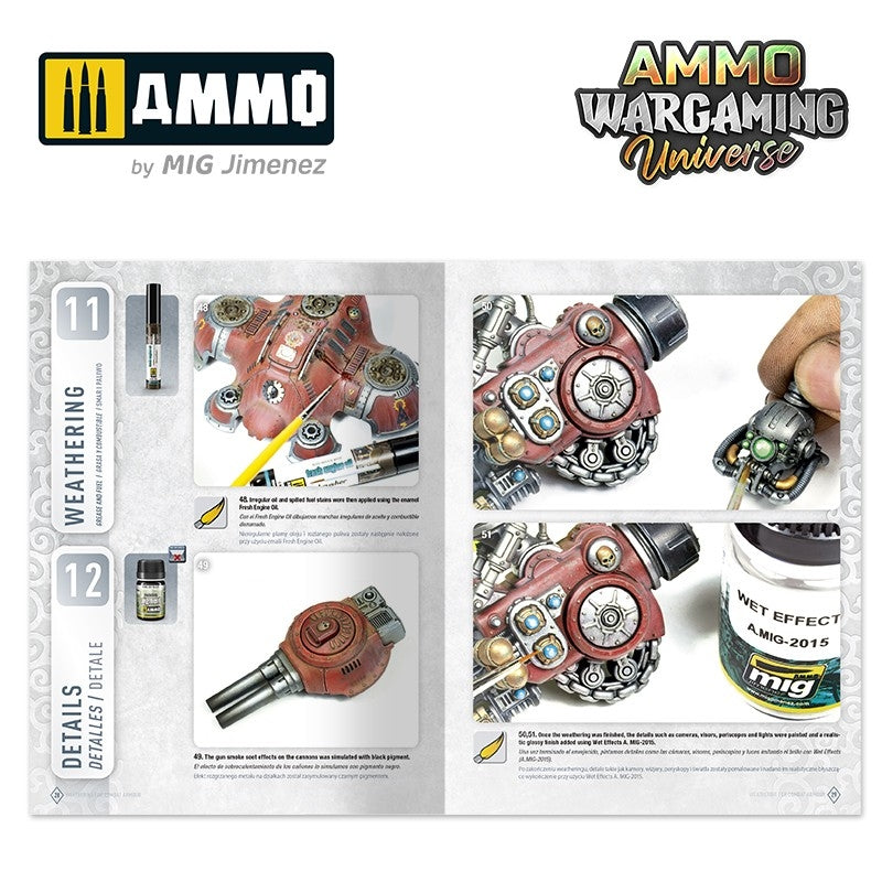 Ammo of Mig 6922 AMMO WARGAMING UNIVERSE Livre 03 - Vieillissement des armures de combat (Anglais, Espagnol, Polonais) – image 4