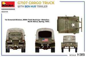 MiniArt 35372 G7107 Cargo Truck w/ Ben Hur Trailer 1/35
