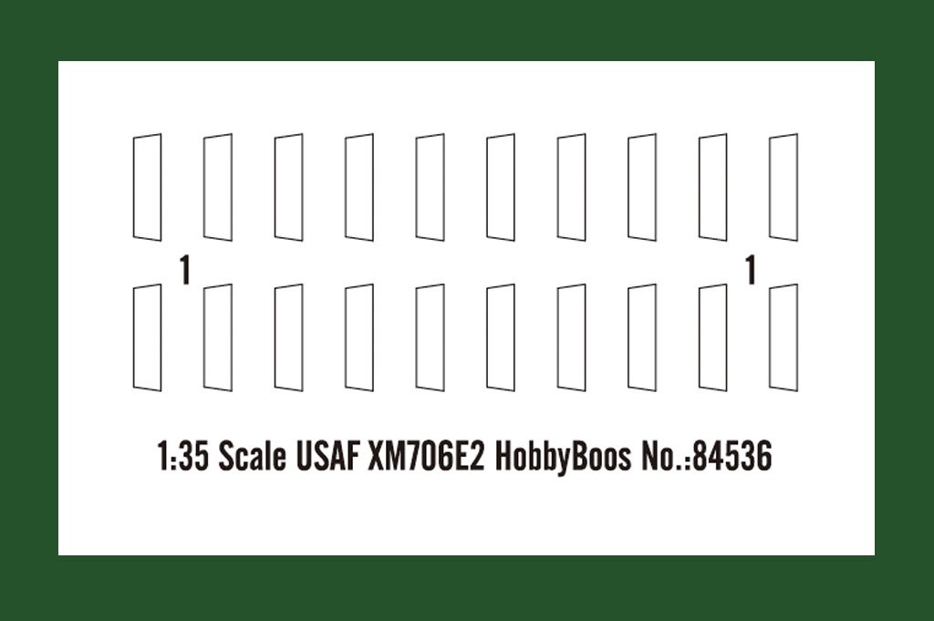 Hobby Boss 84536 USAF XM706E2 1/35 – immagine 3