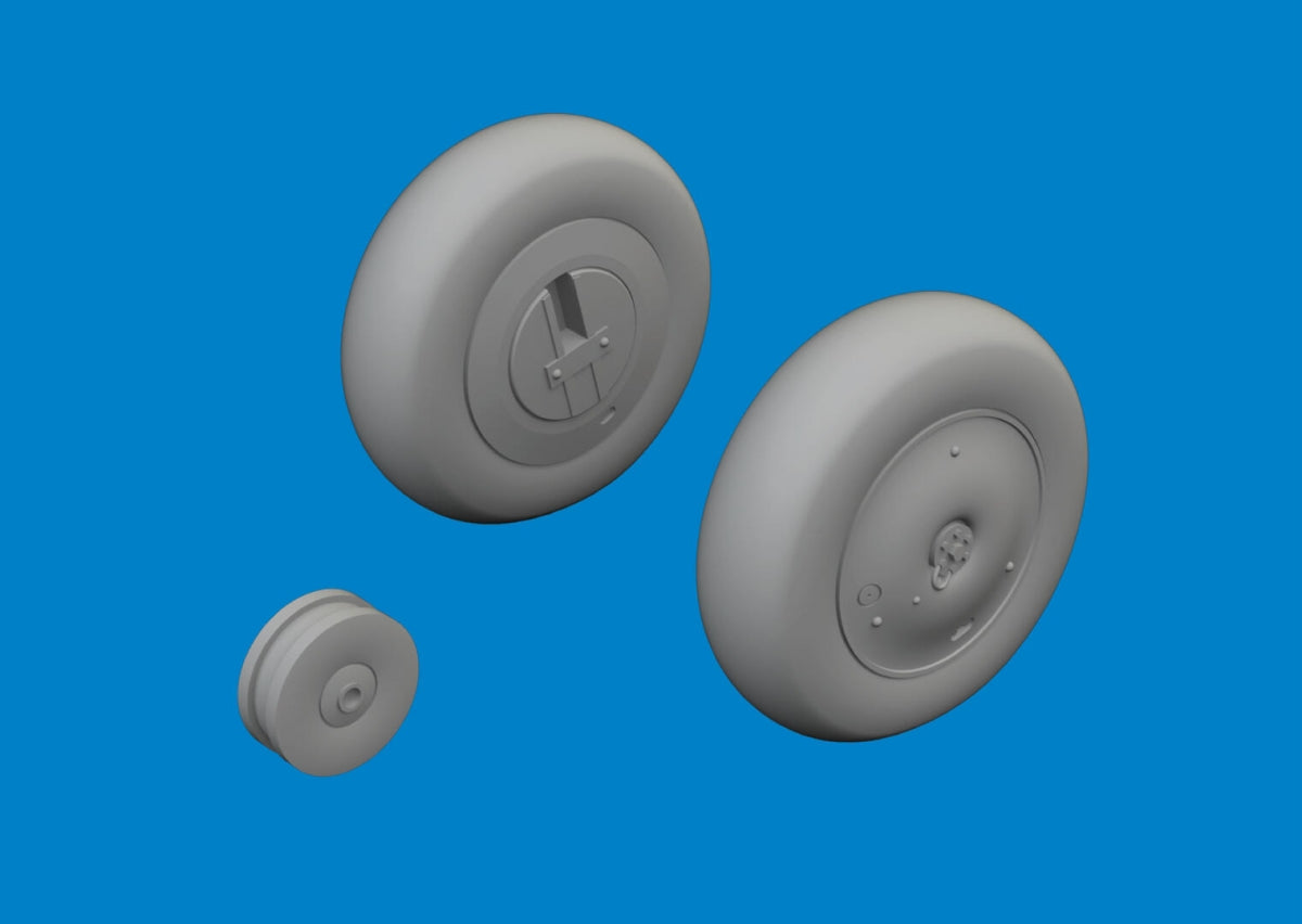 Eduard 6481115 Lysander wheels AIRFIX 1/48 – Bild 3