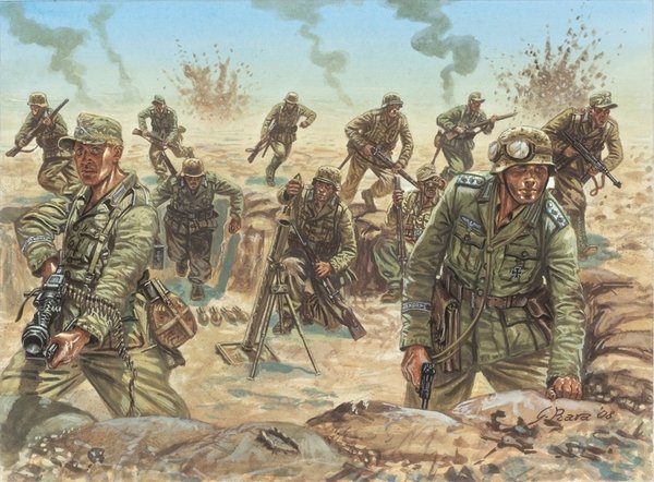 Italeri 6099 WWII DAK Infantry North Africa 1/72