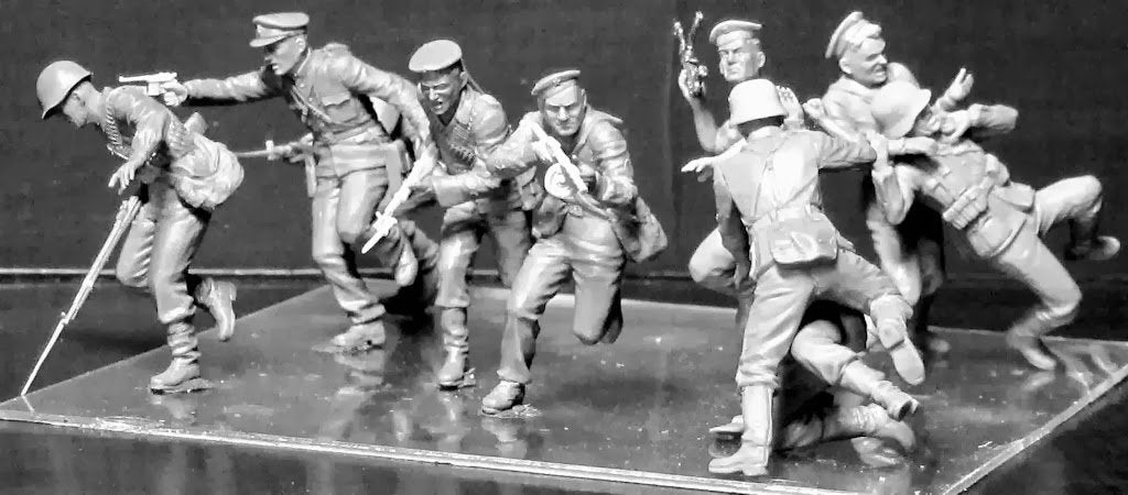 Master Box 35152 Soviet Marines German Infantry 1941-1942 1/35 – Bild 3