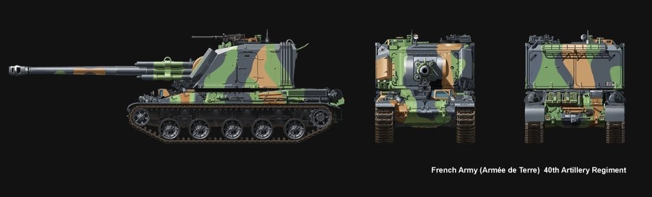 Meng Model TS-004 French AUF1 155mm Self-propelled Howitzer 1/35 – Bild 10