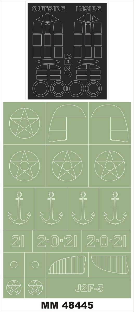 Montex MM48445 J2F-5 DUCK MERIT 1/48 