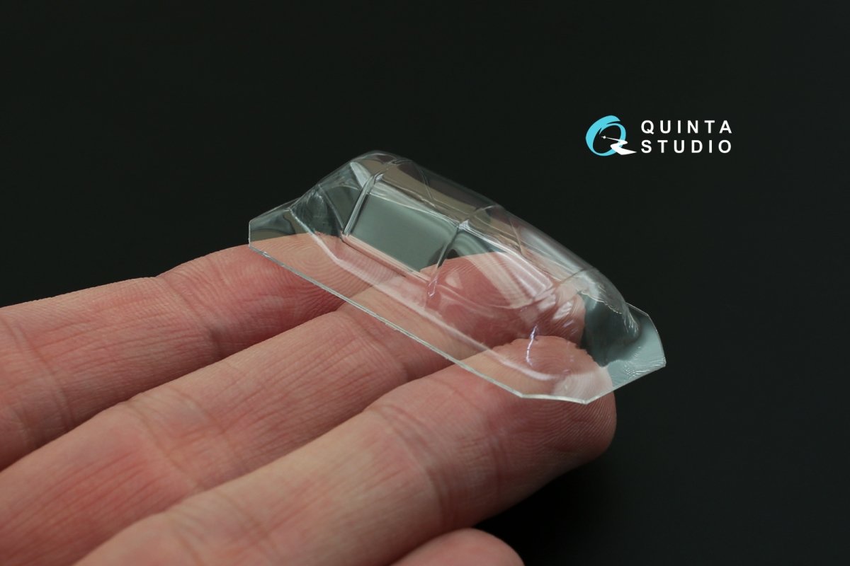 Quinta Studio QC48020 Yak-1B correction vacuformed clear canopy 1 pcs (for Accurate miniatures/Zvezda/Eduard kit) 1/48 – zdjęcie 5