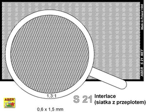 Aber S-21 Net with interlaced mesh 0,6 x 1,5 mm – imagen 2