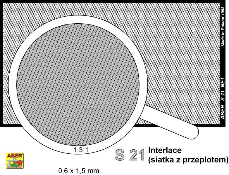 Aber S-21 Net with interlaced mesh 0,6 x 1,5 mm – imagen 2