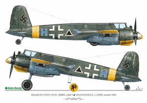 Décalcomanies Exito ED48004 Luftwaffe Ground Attackers vol.1 - Ju 87 D-3, Hs 129, Fw 190F-8 1/48 – image 5