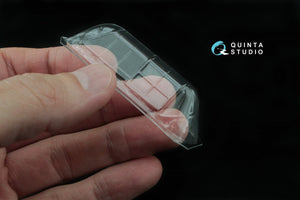 Quinta Studio QC48017 Su-2 vacuformed clear canopy (for Zvezda kit) 1/48 – immagine 2