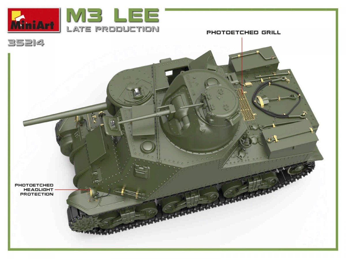 MiniArt 35214 M3 LEE LATE PROD 1/35 – Bild 8