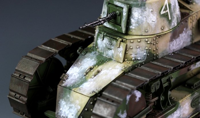 Meng Models TS-008 French FT-17 Light Tank (Cast Turret) 1/35 – Bild 3