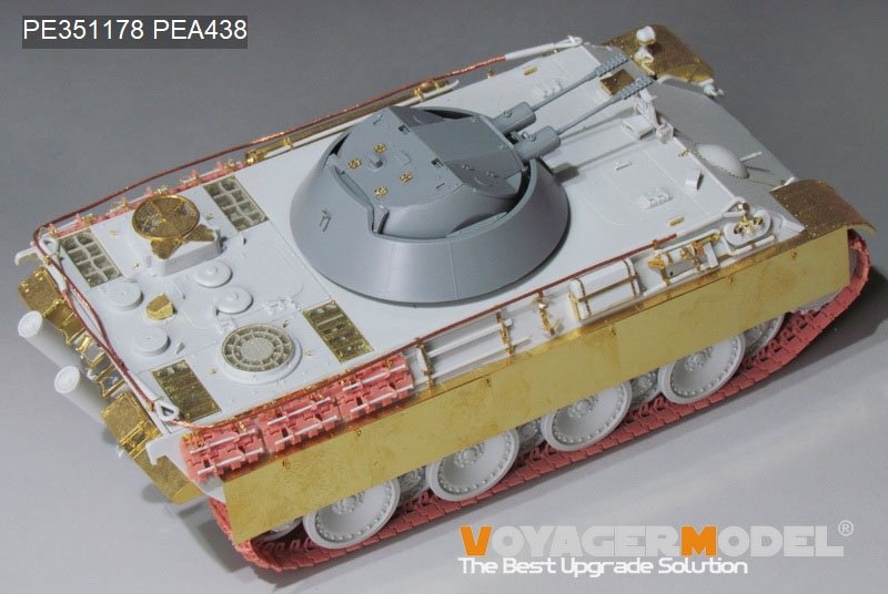 Voyager Model PE351178 WWII German Panther G 30mm Flakpanzer Kugelblitz (For TAKOM 2150) 1/35 – Bild 3