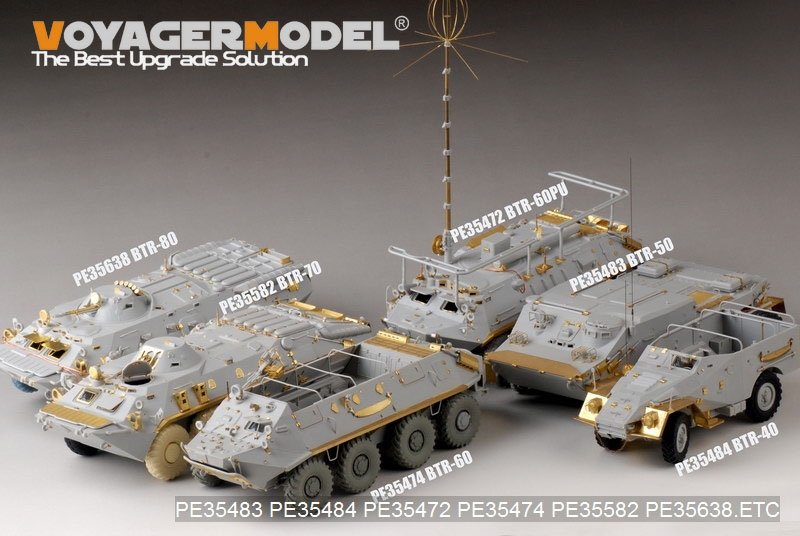 Voyager Model PE35472 Mordern Russian BTR-60PU for TRUMPETER 01576 1/35 – zdjęcie 18
