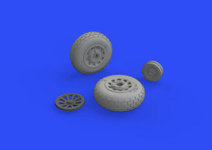Eduard 648505 P-51D wheels block tread 1/48 EDUARD – Bild 3