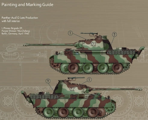 Das Werk DW35041 Panther Ausf.G Late Production SUPER BLITZ 1/35 – immagine 3