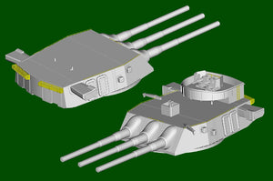 Trumpeter 05373 USS Ohio BB-68 1/350 – image 9