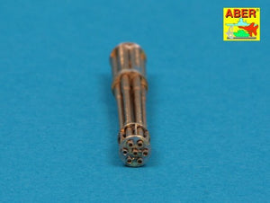 Aber A48 050 Set of barrels for 20 mm gun M61A1used in modern US Force aircrafts 1/48 – immagine 5