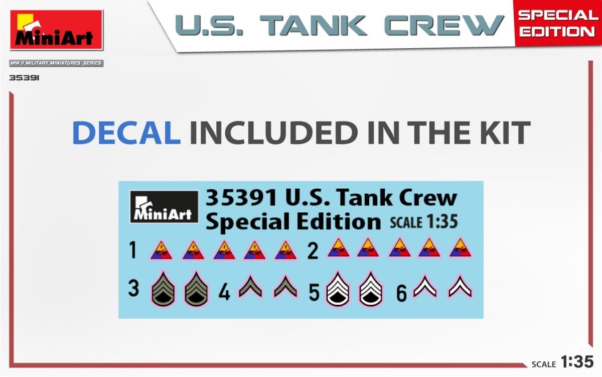MiniArt 35391 U.S. TANK CREW. SPECIAL EDITION 1/35 – immagine 2