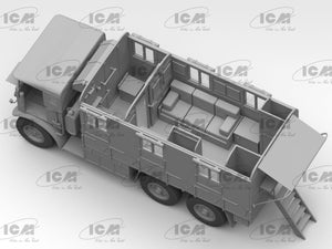 ICM 35603 Monty&amp;#39;s Office Caravan 1/35 – imagen 7