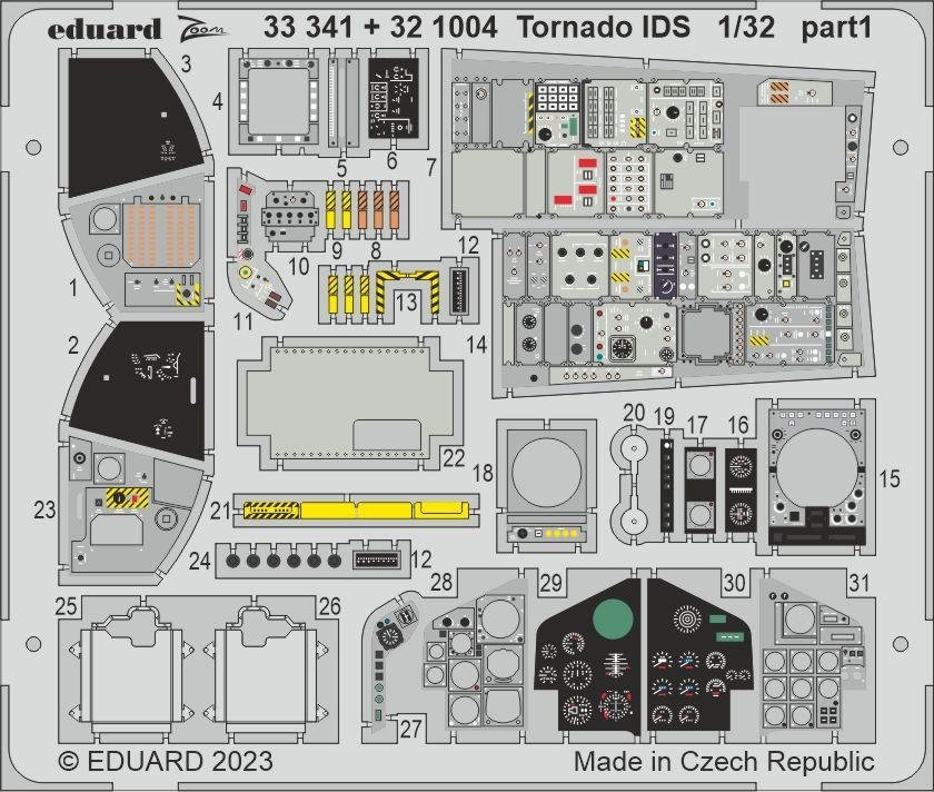 Eduard BIG33150 Tornado IDS ITALERI 1/32 – immagine 2