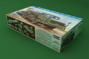 Hobby Boss 85527 Scammell Commander with 62 tonne Crane Fruehauf semi-trailer 1/35 – immagine 2