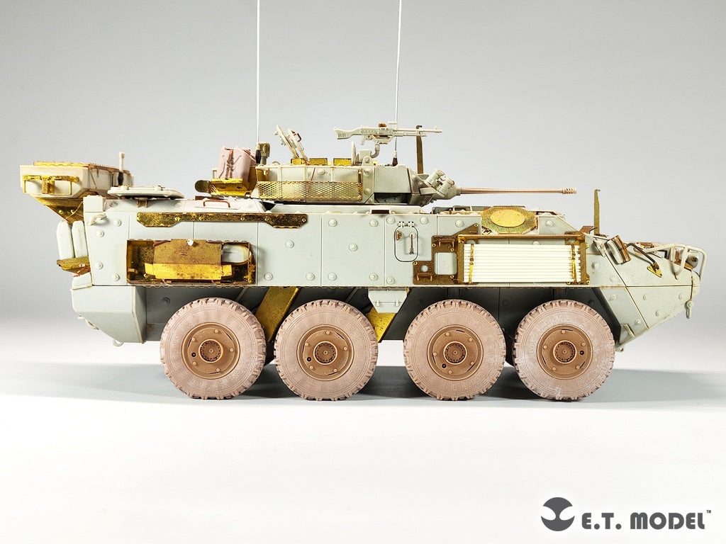 E.T. Model P35-155 U.S.Army Stryker Armored Vehicle Sagged Wheels For TRUMPETER Kit 1/35 – Bild 9