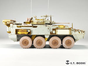 E.T. Model P35-155 U.S.Army Stryker Armored Vehicle Sagged Wheels For TRUMPETER Kit 1/35 – Bild 9