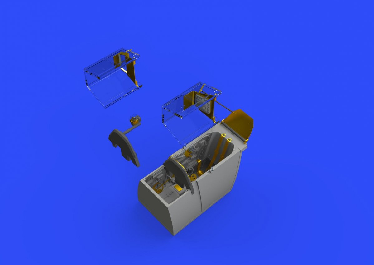Eduard 648405 Bf 109G-6 cockpit TAMIYA 1/48 – image 3