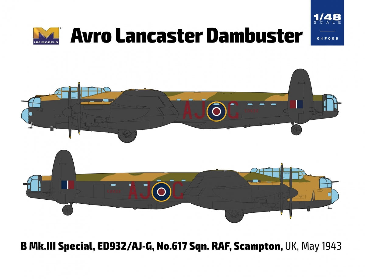 HK Models 01F006 Avro Lancaster &amp;quot;Dambuster&amp;quot; 1/48 – Bild 4