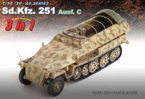 Dragon 6224 Sd.Kfz.251/10 ausf. C 3 w 1 1/35 – immagine 3