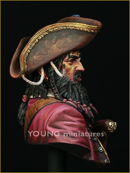 Young Miniatures YH1823 BLACK BEARD 1718 Queen Anne&amp;#39;s Revenge 1/10 – imagen 6