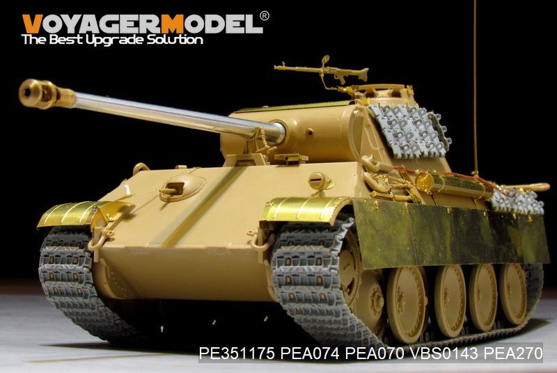 Voyager Model PE351175 WWII German Panther G early ver.Basic (For HOBBYBOSS 84551) 1/35 – Bild 2