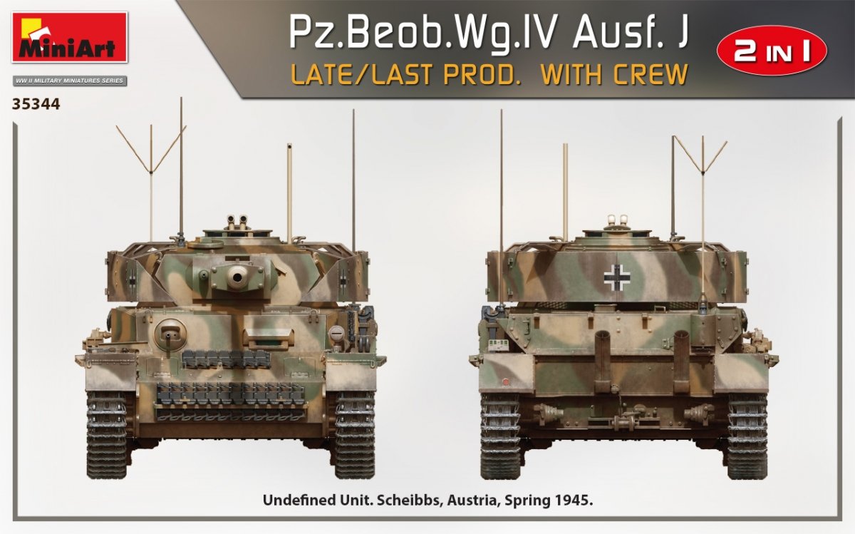 MiniArt 35344 Pz/Beob.Wg.IV Ausf. J En retard/Dernière prod. 1/35 – image 6